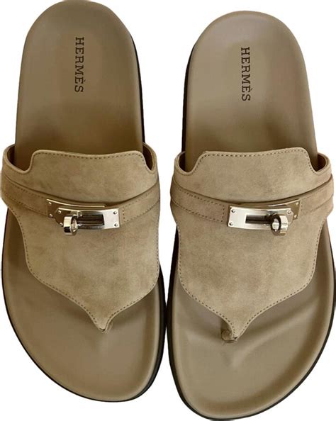 hermes flip flops price|hermes empire sandals.